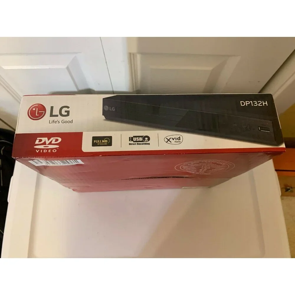 New LG DVD Player DP132H HDMI Full HD Up-Scaling USB Direct‎ Recording